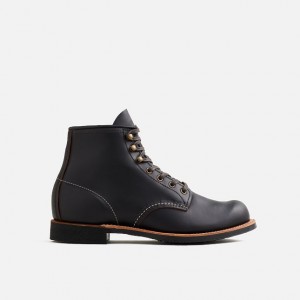 Red Wing 6-Inch Boot in Black Prairie Leather | JSY-210463